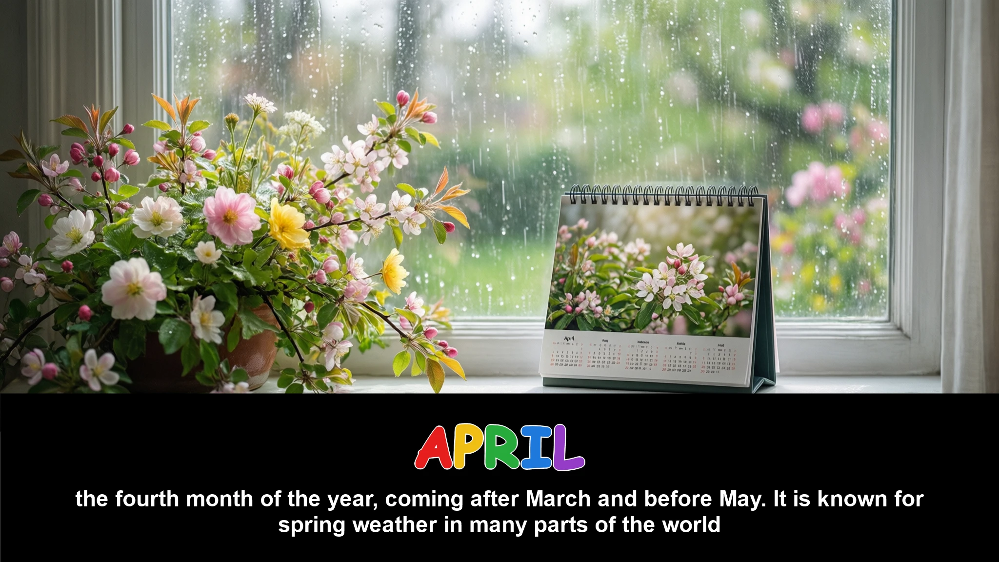 English Illustration for April